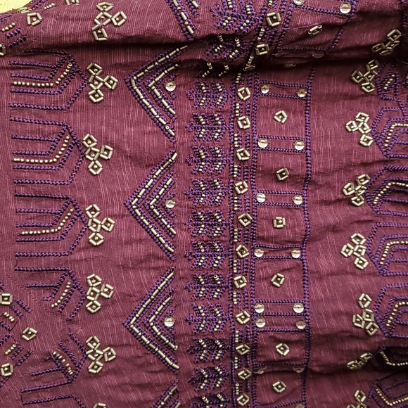 Free People embellished boho top - Picture 2 of 4